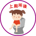 洗手五時機-上廁所後